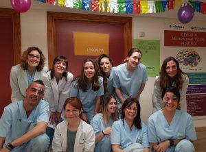 El Servicio de Neurorrehabilitación del Hospital Vithas vithas Virgen del Consuelo se suma al gesto por las enfermedades raras