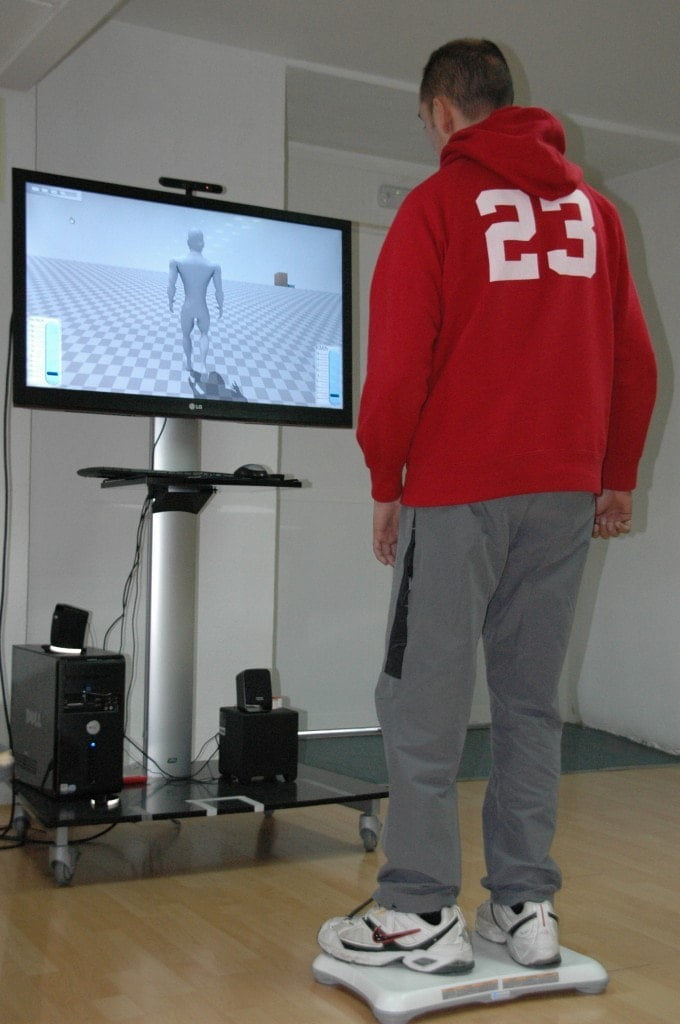 Wii Balence Board para la rehabilitación del equilibrio
