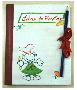 Libro de recetas hecho por los pacientes del centro de daño cerebral vithas Valencia al Mar