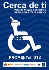 playas de la comunitat valenciana de turismo accesible