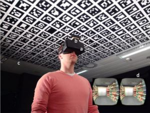 CAVE (habitaciones en las que los entornos virtuales se proyectan en todas las paredes de la misma)