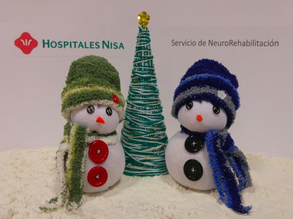 Postal de Navidad del Instituto de Rehabilitación Neurológica de Hospitales vithas 2016