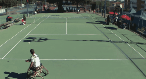 Deporte adaptado en silla de ruedas