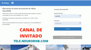 Acceso canal de invitado en TeleIRENEA con pautas y ejercicios en abierto