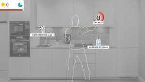 Recover es un sistema de realidad virtual para entrenar actividades de la vida diaria