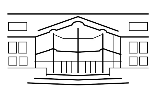 Dibujo de la fachada de Irenea en Vithas Aguas Vivas
