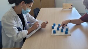 Sesión de Neuropsicología. Neurorrehabilitación