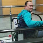 Sesión de neurorrehabilitación de uno de los pacientes con lesión medular de nuestro centro de Irenea en Vithas Sevilla