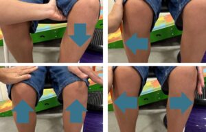 Evaluación de una niño con trastorno funcional neurológico durante una sesión de fisioterapia en Irenea